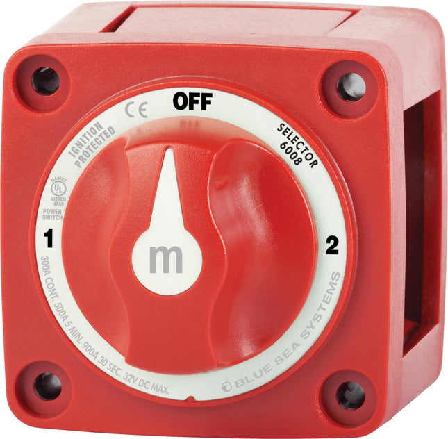 Blue Sea Systems Battery Switch m-Series 3 Positio