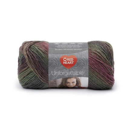 Red Heart Boutique Unforgettable Echo Yarn - 3 Pack of 100g/3.5oz - Acrylic - 4 Medium (Worsted) - 270 Yards - Knitting/Crochet