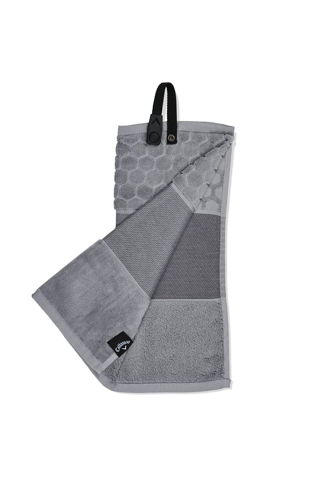 Callaway Golf Tri Fold Towel 2023 Silver