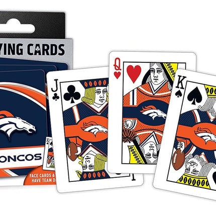 Baraja de cartas de la NFL Denver Broncos de MasterPieces