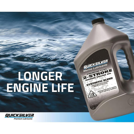 Quicksilver Premium Plus 2-Cycle Oil, Gallon