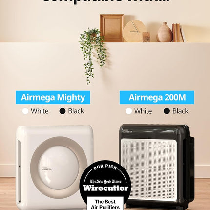 Filtre de rechange pour purificateur d'air COWAY AP-1512HH et 200M, pack de filtres pour animaux de compagnie, 2 filtres désodorisants pour animaux de compagnie et 1 filtre HEPA véritable, 1 paquet, rose