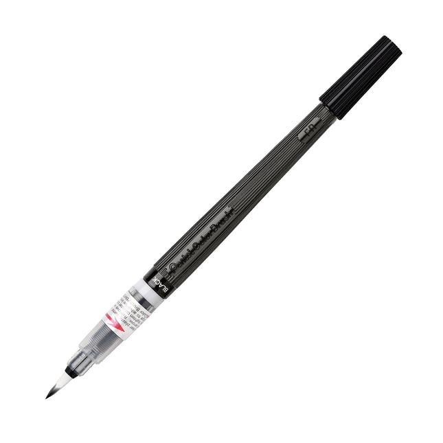Pentel Color Brush Pen, Black (GFLBP101)