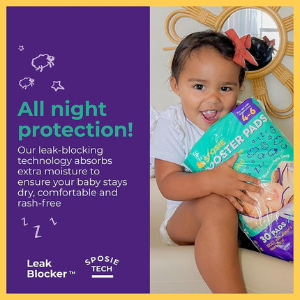 Select Kids Booster Pads Diaper Doubler pack/30