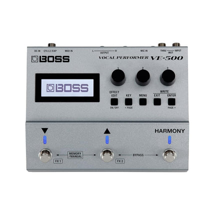 BOSS VE-500 Vocal Performer | Advanced Vocal Multi
