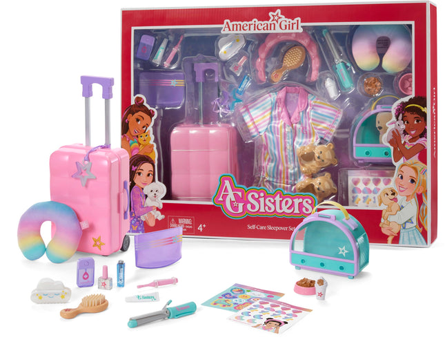American Girl, AG Sisters Self-Care Sleepover Set,