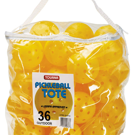 Tourna Strike Outdoor Pickleballs (36 Pack) USAPA 