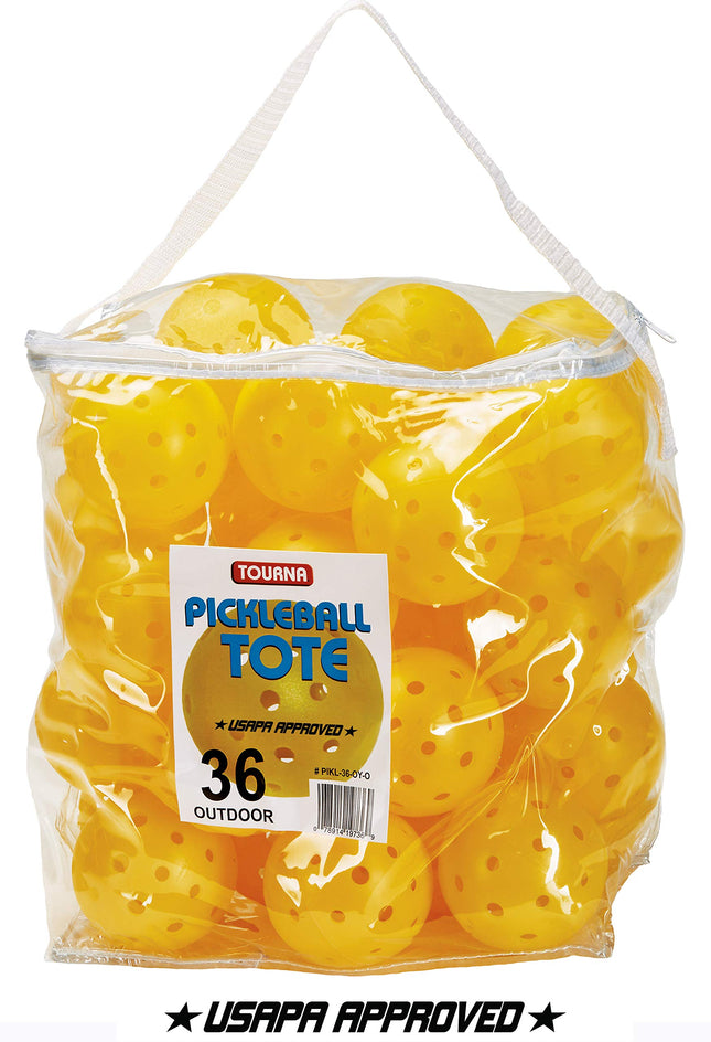 Tourna Strike Outdoor Pickleballs (36 Pack) USAPA 
