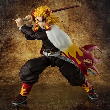 Tamashii Nations S.H.Figuarts Demon Slayer: Kimetsu No Yaiba - KYOJURO RENGOKU
