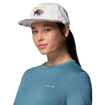 Columbia Unisex-Adult Ratchet Strap Snap Back, Sea Salt/Mid Range Camo/Buffalo, One Size