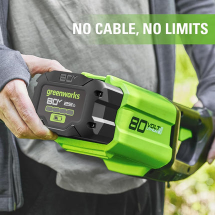 Greenworks 80V 2.5Ah Lithium-Ion Battery | Genuine Greenworks Battery | Compatible with 75+Tools