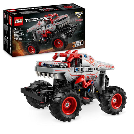LEGO Technic Monster Jam ThunderROARus Pull-Back Truck Toy - Vehicle Building Set for 7+ Year Old Boys & Girls Who Love Creative Play - Gift Idea 42200