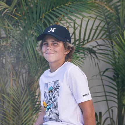 Casquette de baseball Hurley pour garçon, bleu Indo, taille unique