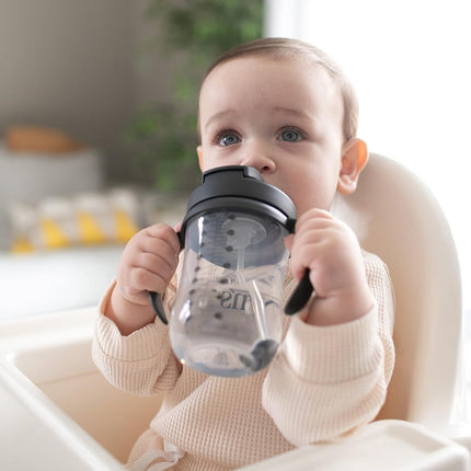 Kit de remplacement de paille pour la tasse à paille Dr. Brown's Baby's First avec une paille et une brosse de nettoyage, sans BPA