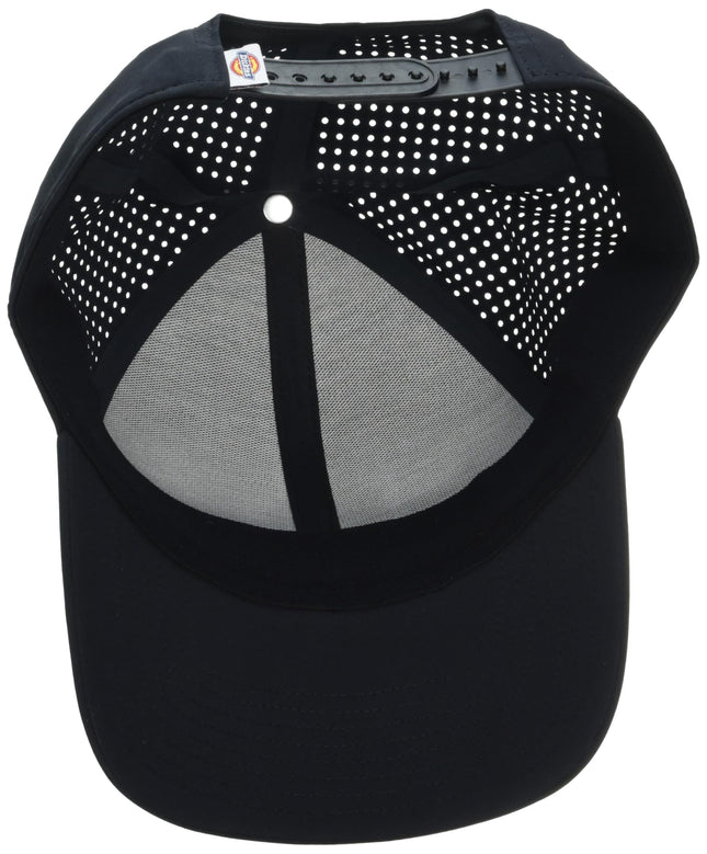 Dickies Mens Low Pro Athletic Trucker Hat, Black, One Size