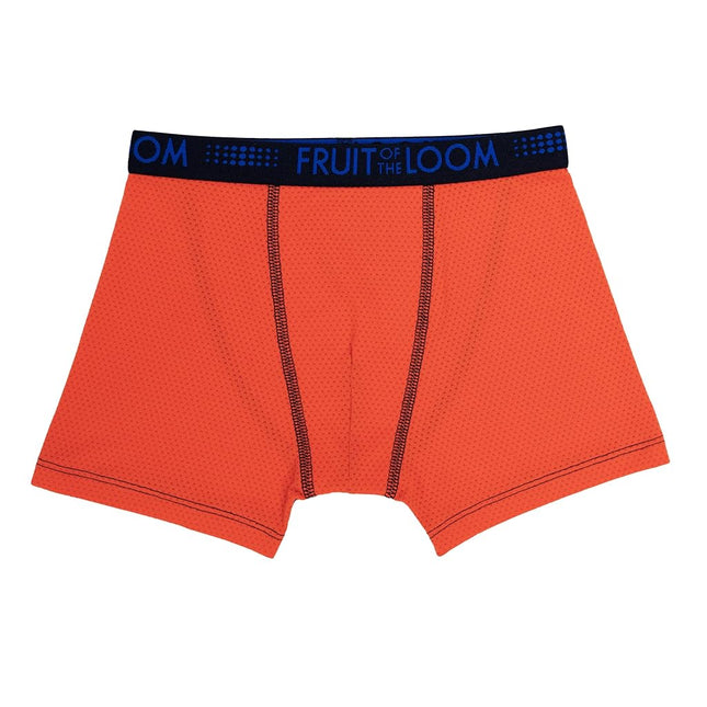 Fruit of The Loom Big Boys Breathable Boxer Brief Underwear Multipack, Micro/Mesh Assorted, X-Large