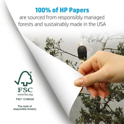 HP Printer Paper | 8.5 x 11 Paper | Multipurpose 20 lb | 3 Ream Case - 1500 Sheets | 96 Bright | Made in USA - FSC Certified | 112530C