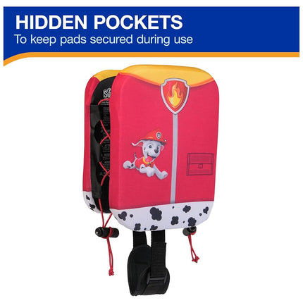 SwimWays Paw Patrol Power Swimr Kids Swim Vest with Adjustable Pool Float for Swimming Training Medium