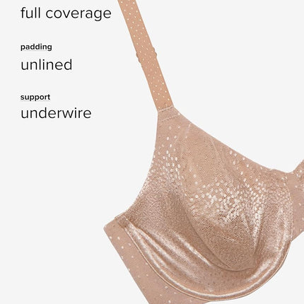Wacoal Women's Back Appeal Underwire Bra, Deep Slate, 38C
