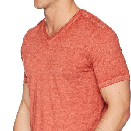 Lucky Brand Men's Venice Burnout V-Neck Tee Shirt T, Bossa Nova, XL