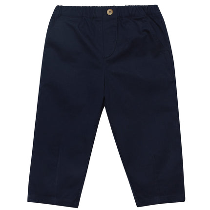Gerber Baby and Toddler Boys Canvas Pants, Blue, 3