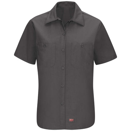 Red Kap WomensWomen's Short Sleeve Work Shirt with