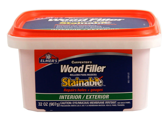 Relleno para madera teñible Elmer's E892 de 32 oz