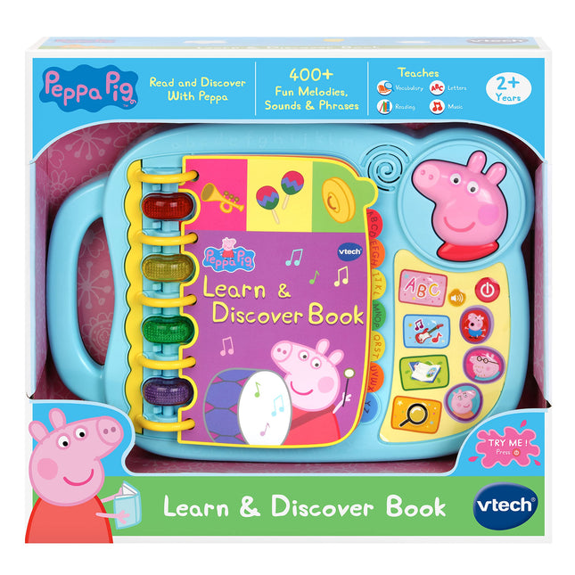 VTech Peppa Pig Learn & Discover Book (English Version)