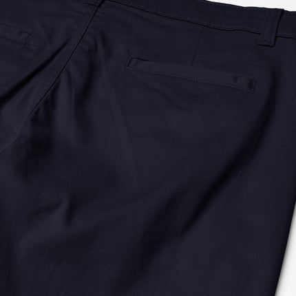 Pantalon chino en sergé extensible à devant plat Nautica pour garçons, Marine, 8 ans costaud