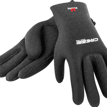 Cressi High Stretch Neoprene Diving Gloves - Black, Small/2.5mm