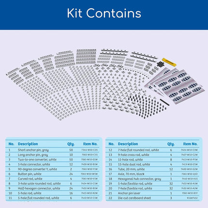 Thames & Kosmos Architectural Engineering, Kids Science Kit, Learning Resources About Architectural Design, STEM Toys for Science Experiments, Age 8+, Silver