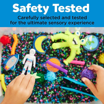 Creativity for Kids Sensory Bin Outer Space – Space-Themed Play Set with Astronauts, Aliens, Planets & Tools – Imaginative Sensory Play for Kids Ages 3+