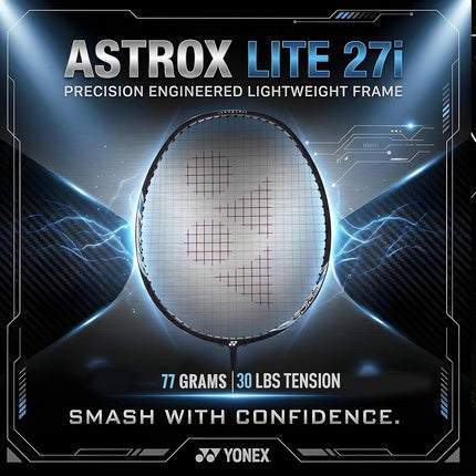 YONEX Astrox Lite 27I Graphite Strung Badminton Racquet (G5, Dark Navy)
