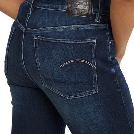 G-STAR Women's 3301 Skinny Jeans, Blue (dk aged D05175-8968-89), 32W / 32L