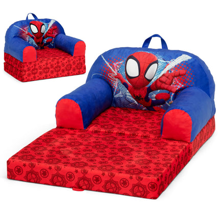 Delta Children Cozee Buddy Flip-Out Kids Chair, Sp