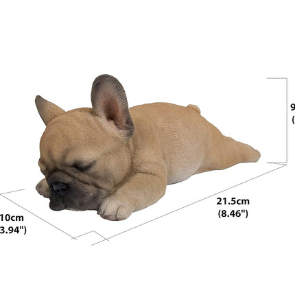 Hi Line 87710-G Sleeping French Bulldog Puppy Figurine