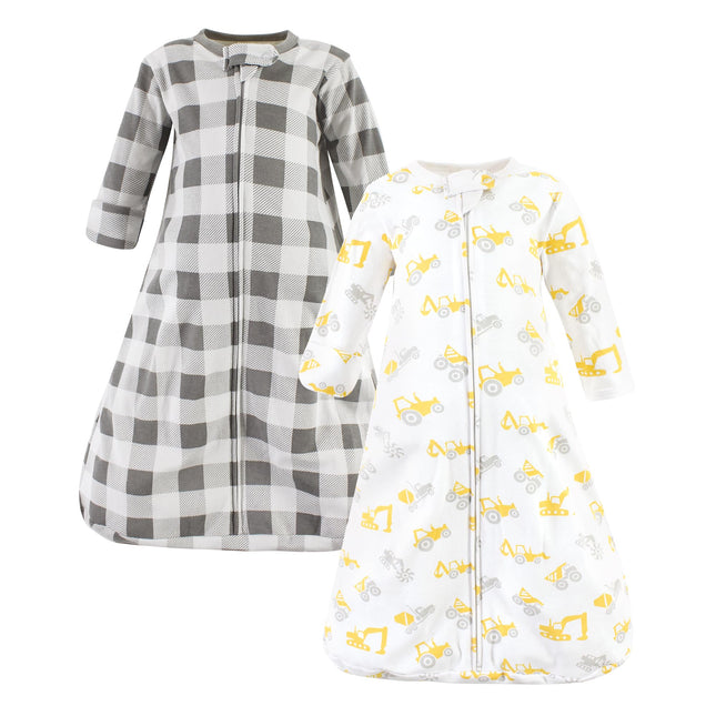 Hudson Baby BabyCotton Long-Sleeve Wearable Sleepi
