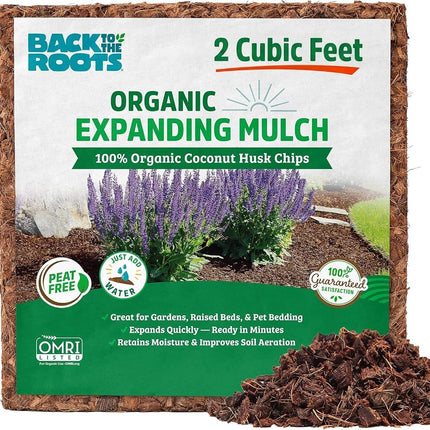 Back to The Roots 100% Organic Expanding Coconut H