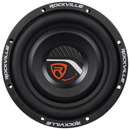 Rockville W8T4-S4 8" Shallow Mount 1000w Car Subwo