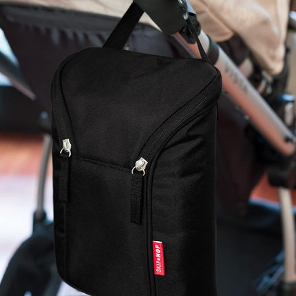 Skip Hop Double Bottle Bag, Black, EA