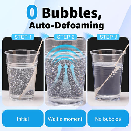 Teexpert Crystal Clear Epoxy Resin Kit: 1 Gallon & Bubbles-Free