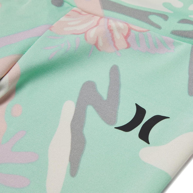 Hurley Girls' Leggings, Mint Foam Tie Dye, Large