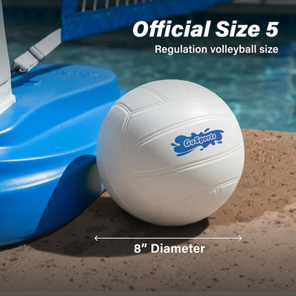 GoSports Water Volleyball Lot de 3 ballons idéal pour les piscines ou les parties de volley-ball sur gazon