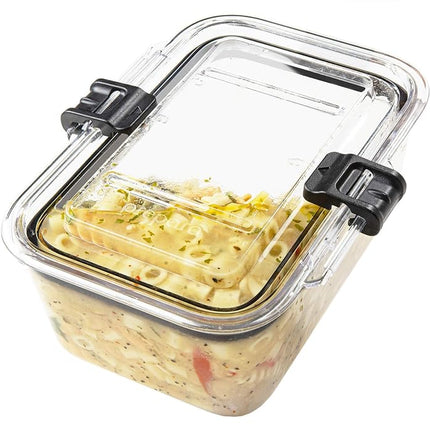 Prepara 7.8 Cup Food Storage Container Set, 2 Piece, 1.85 Litre Capacity, Clear