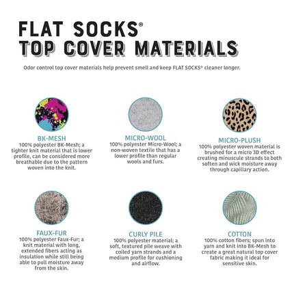 FLAT SOCKS Chaussettes invisibles, Doublure de chaussure sans chaussettes, Antidérapantes, Anti-odeur, Lavables, Semelles pour chaussures portées pieds nus pour hommes et femmes, Caniche, Petit