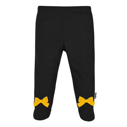 Gerber NFL Pittsburgh Steelers Set de 3 piezas de body, pantalón con pie y gorro, Regalo para bebé, Negro/Blanco Pittsburgh Steelers, 0-3M