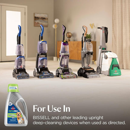Bissell 1990 Pro Pet Urine Eliminator Upright Deep Cleaner Formula