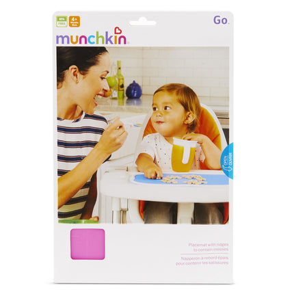 Munchkin Go Folding Placemat, Pink