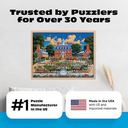 Buffalo Games Dowdle New Orleans 1000 Piece Jigsaw Puzzle for Adults – Colorful City Scene, Premium Puzzle Board, 26.75 x 19.75 in