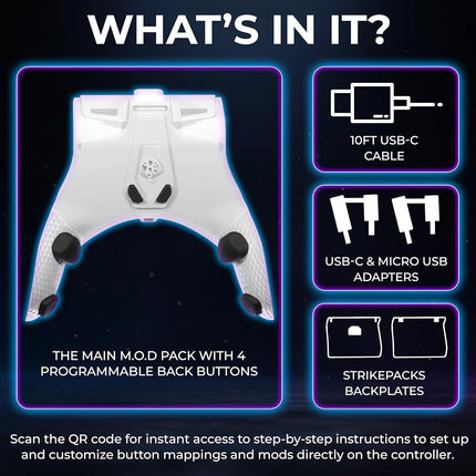 Collective Minds Gaming XBOX Strikepack Horizon Vista M.O.D. Pack for Xbox Series X, Xbox Series S, and Xbox One Standard Controllers [video game]